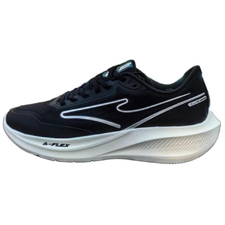 Erke Qitan Lite 4.0 Cushioning Abrasion Resistant Slip Resistant Low top Running Shoes Men’s Jet Black
