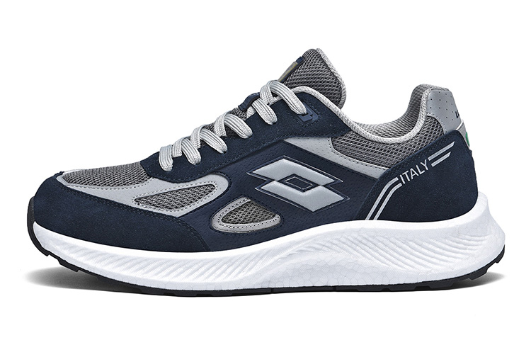 LOTTO Hoshino Mesh Slip Resistant, Abrasion Resistant, Breathable Low top Carbon Plate Training Running Shoes Men’s