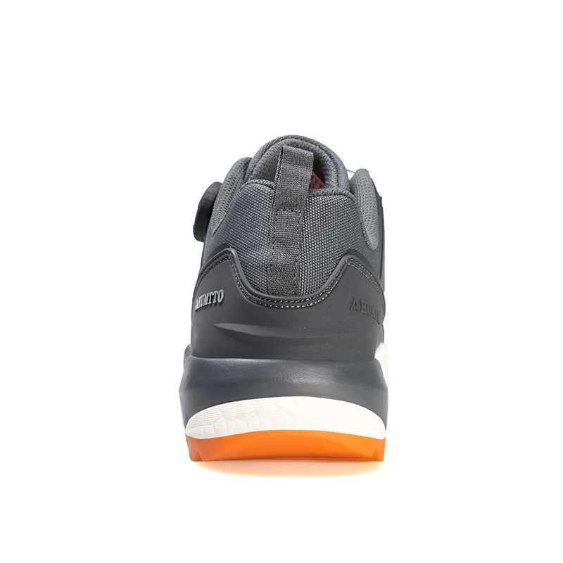 HUMTTO Outdoor Shoes Men’s Low Top Gray Orange