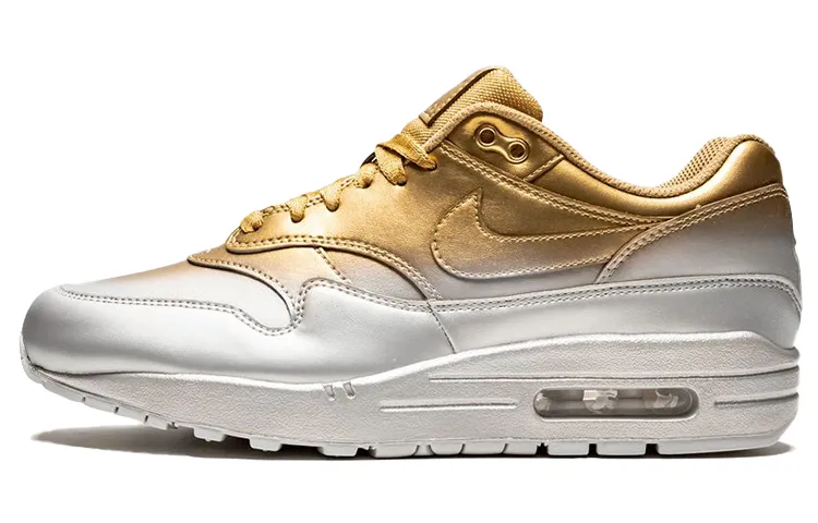 Nike Air Max 1 Lx Metallic Gold Metallic Platinum Women's