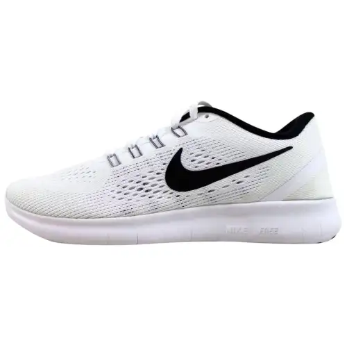 Nike Free Rn White/Black Women's