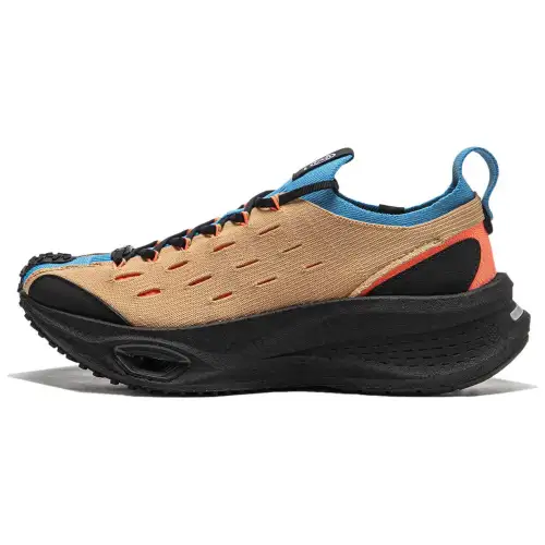 Li Ning Cushioning, Wear Resistant Low top Sports Casual Shoes Unisex Brown Blue