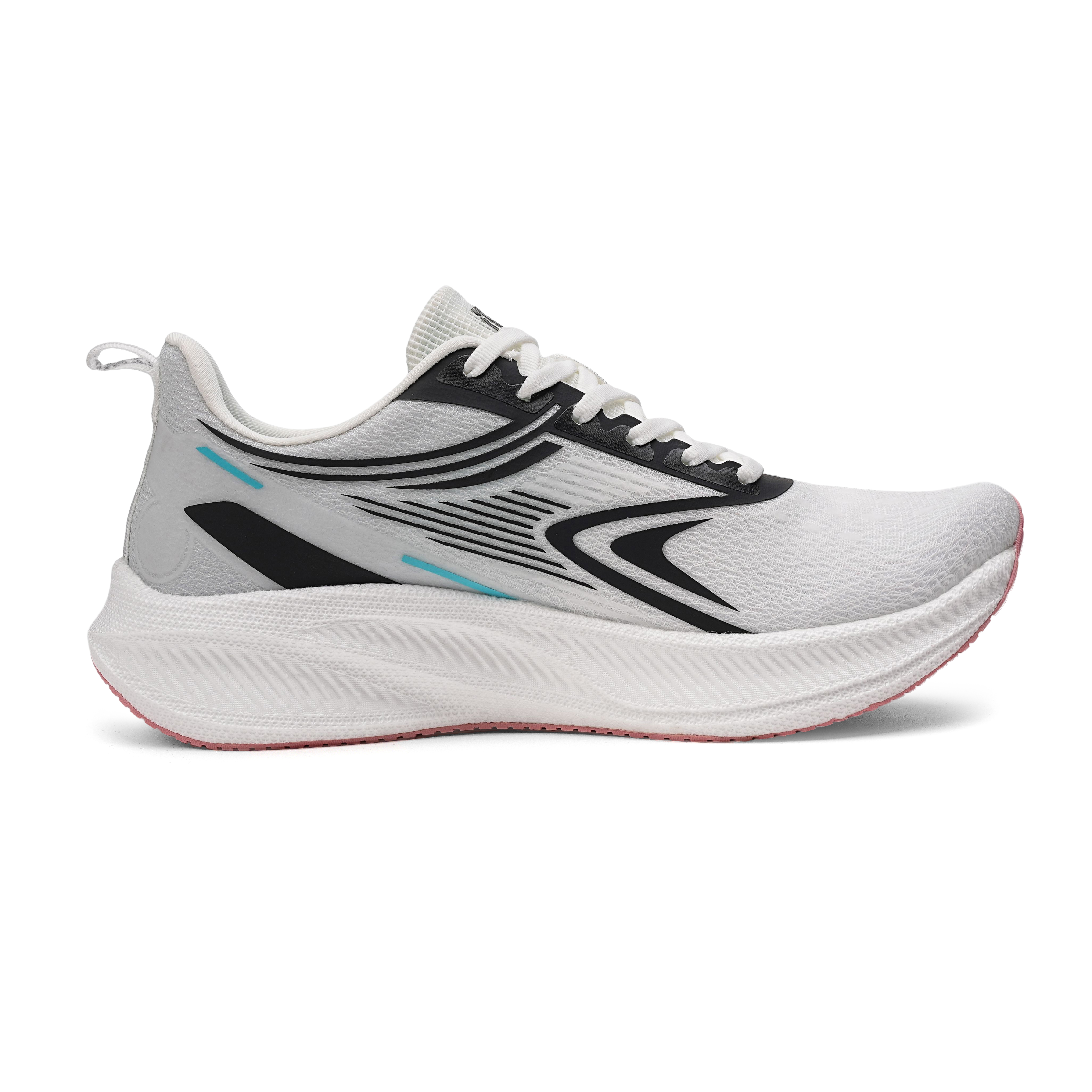 IWZI Slip Resistant Abrasion Resistant Slip Resistant Abrasion Resistant Running Shoes Unisex Neon White Black