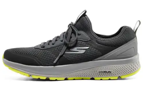 Skechers Go Run Consistent 'Nite Owl Charcoal Lime'