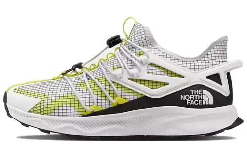 THE NORTH FACE Oxeye Tech Cushioning Low top Running Shoes Men's White Yellow