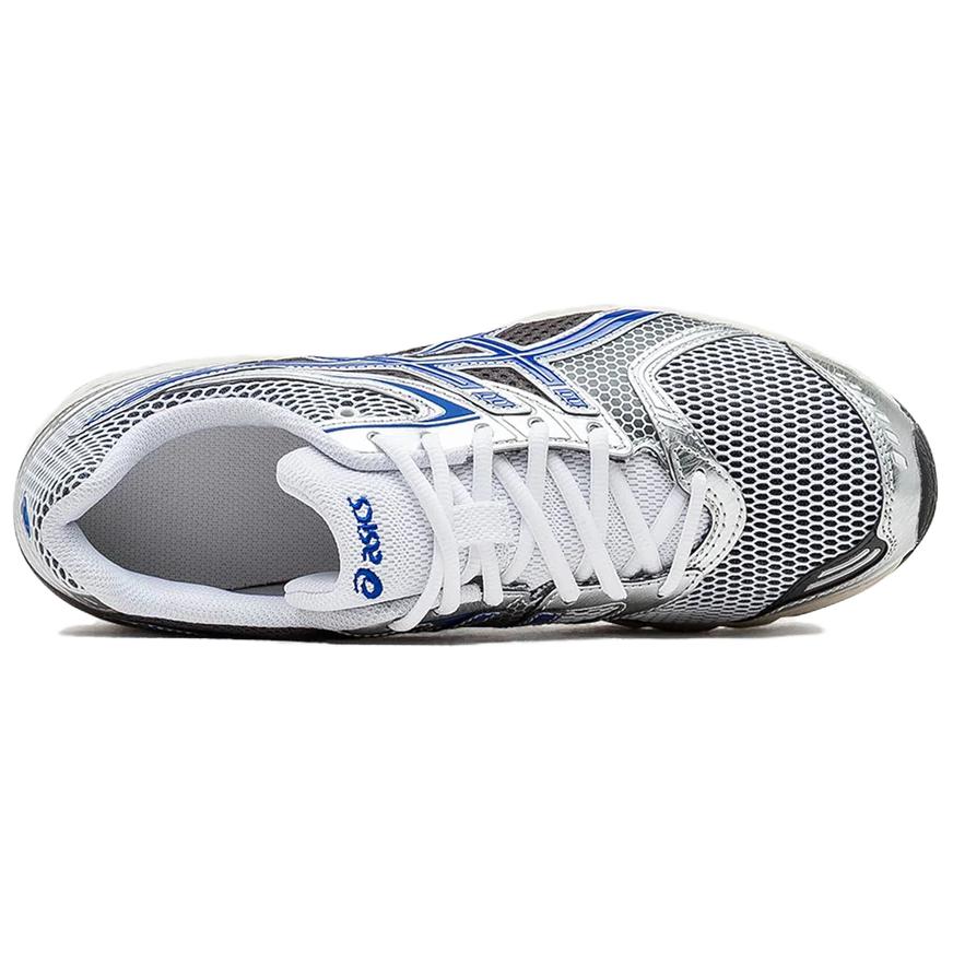 ASICS GEL DS TRAINER 14 Fabric Abrasion Resistant Breathable Low top Running Shoes Unisex Gray Silver Blue