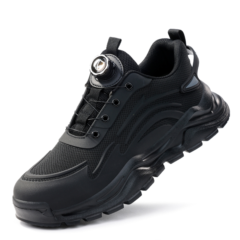 LANOUDUN Abrasion Resistant Impact Resistant Lightweight Low top Outdoor Shoes Unisex Black