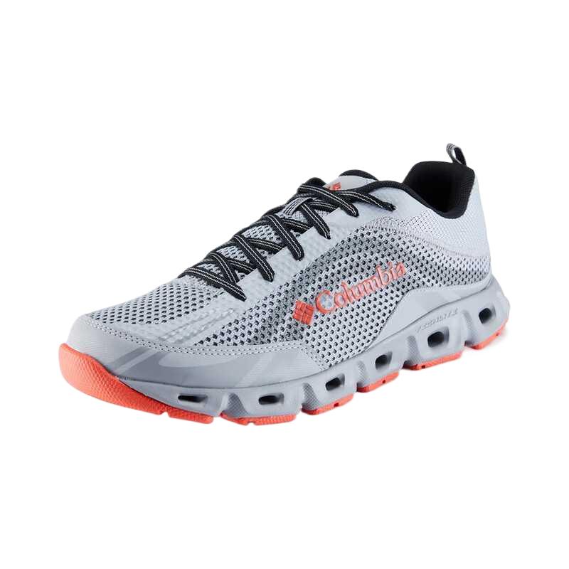Columbia Strap Textile, Synthetic Leather Cushioning Support Low top Outdoor Shoes Men’s Gray