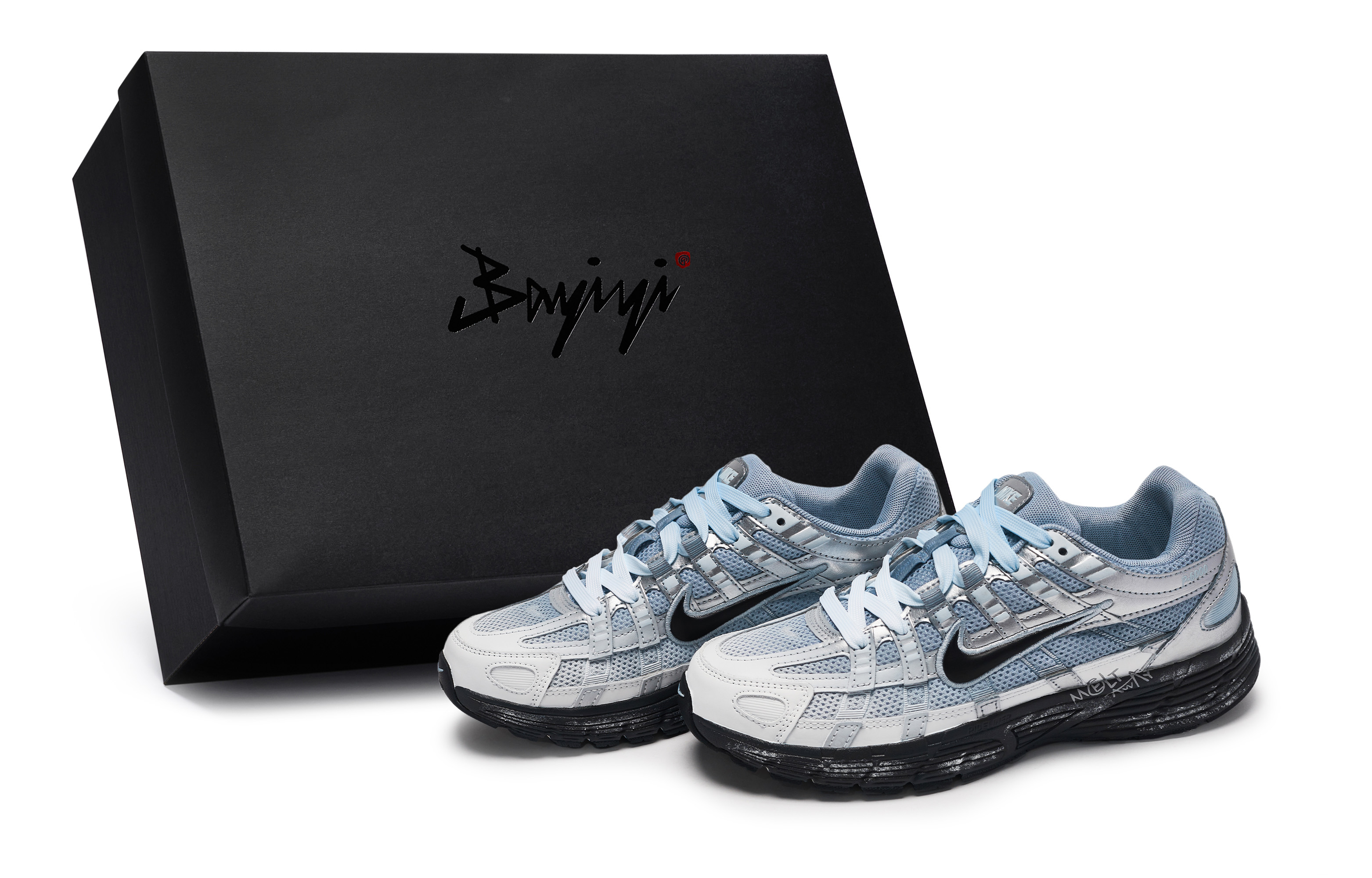 Nike P 6000 Low top Running Shoes Women’s Silver Blue