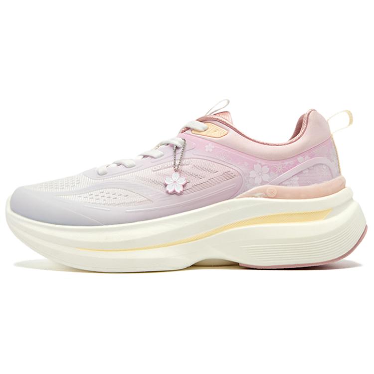 QIAODAN Abrasion Resistant Breathable Low top Casual Running Shoes Women’s Pink