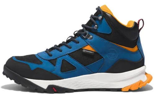 Timberland Lincoln Peak Waterproof And Wear resistant Ankle Length Outdoor Boots Men's Black Blue
