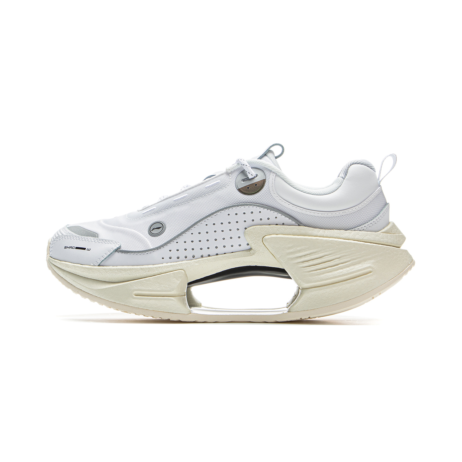 Li Ning Cushioning Rebound Low top Running Shoes Men’s Standard White