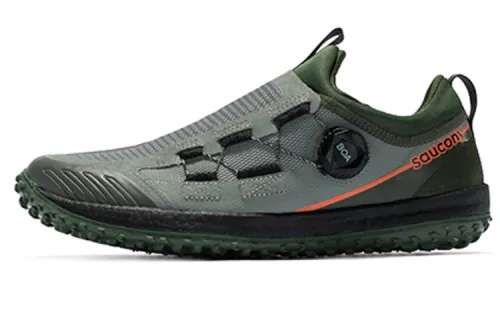 Saucony Running Shoes Men's Low Top Light Army Green