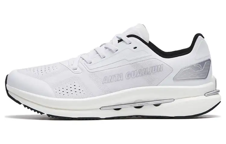 Anta Lingren Blade Nitrogen Technology Rebound Lightweight Abrasion Resistant Low top Running Shoes Women's White