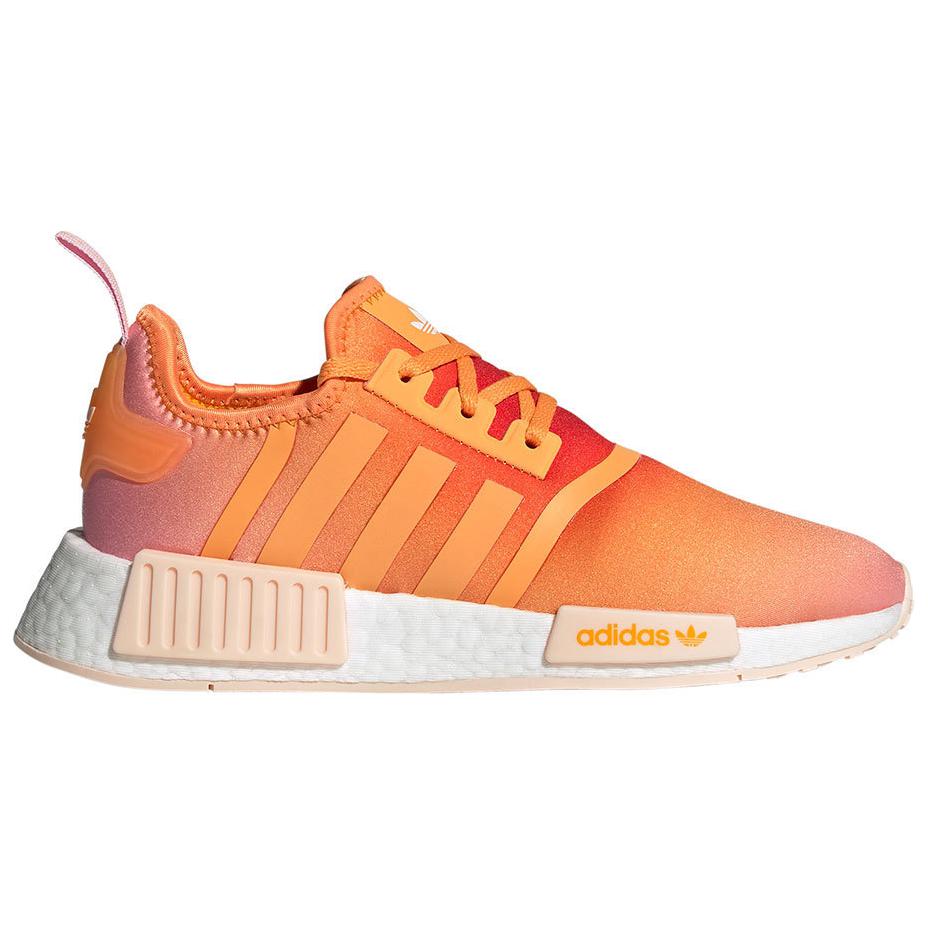 Adidas Originals NMD_R1 Slip Resistant Abrasion Resistant Low top Casual Running Shoes Unisex Orange