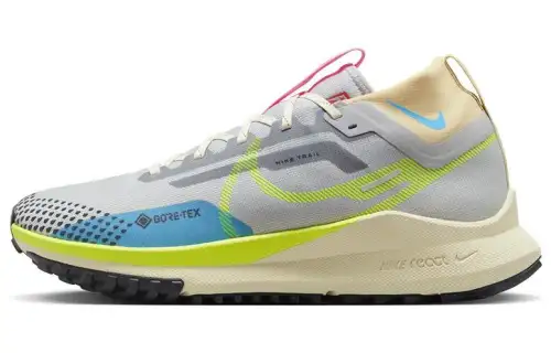 Nike Pegasus Trail 4 Comfortable, Breathable and Lightweight Low-top Cross-Country Running Shoes Men's Gray Green