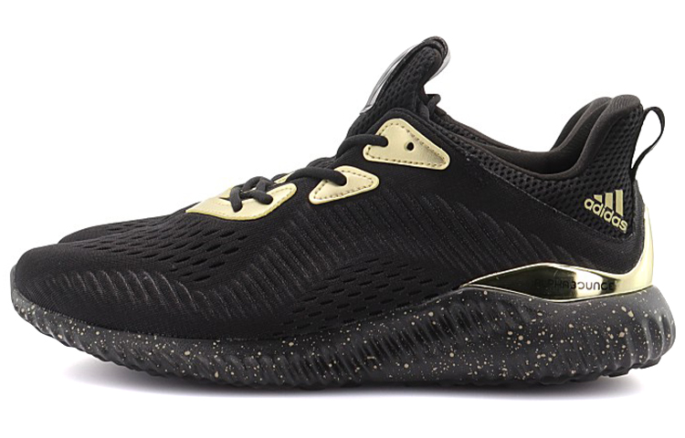 Мужские кроссовки adidas adidas Alphabounce 1 Bounce (черно-золотые) — фото 5