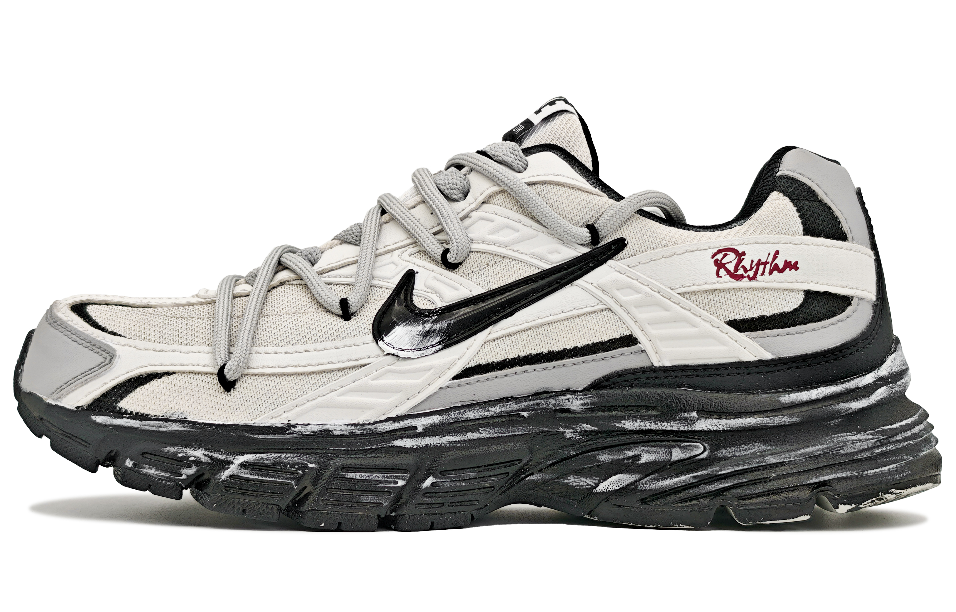 Nike Initiator Cow Split Leather Abrasion Resistant Lightweight Wear resistant And Lightweight Low top