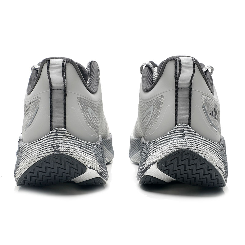 QIAODAN Flying Shadow 3.0 Slip Resistant Abrasion Resistant Low top Casual Running Shoes Men’s Gray