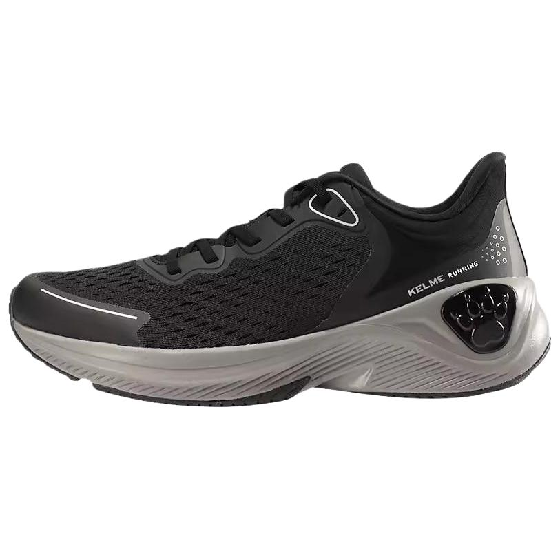 KELME Abrasion Resistant Low top Casual Running Shoes Unisex Black Gray