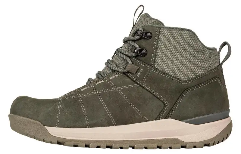 Oboz Footwear Shedhorn Mountain Waterproof High top Outdoor Shoes Men's Green