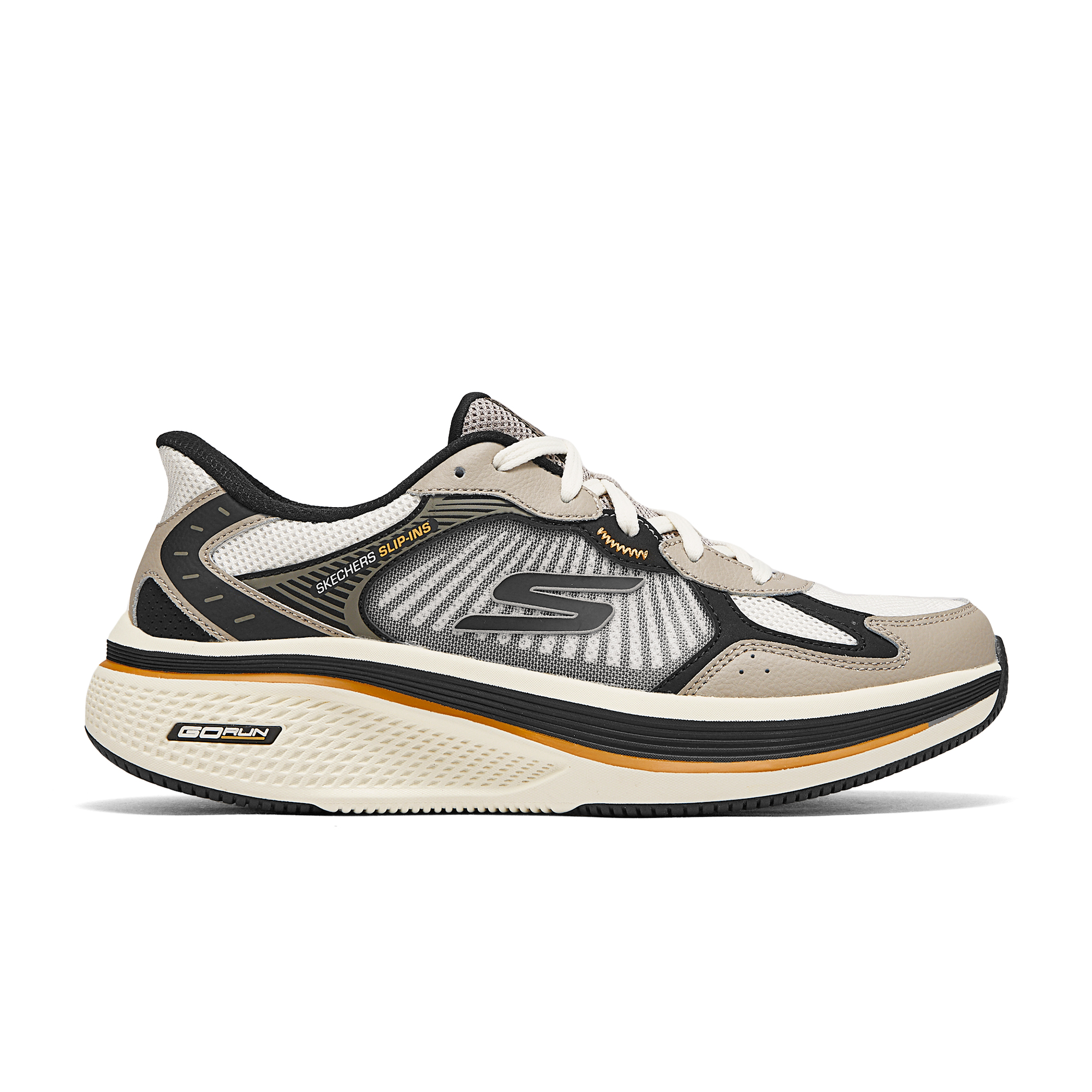 Skechers GO RUN Elevate 2.0 Textile, Synthetic Leather Breathable Cushioning Support Balance Lightweight Anti Rollover