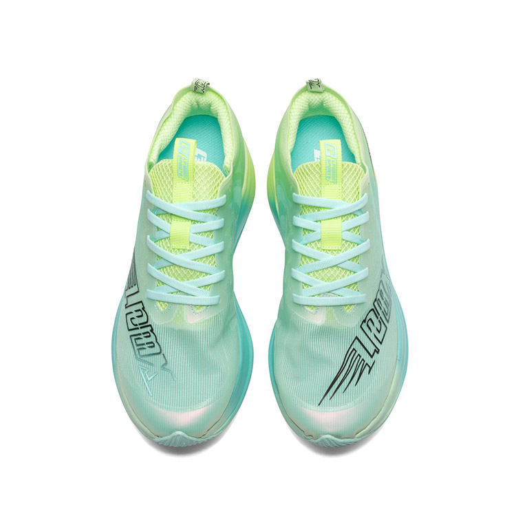 LPMX Running Shoes Unisex Low Top White Pine Stone Green