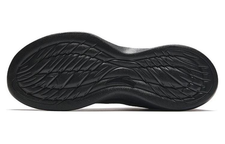 Anta Comfortable Abrasion Resistant Abrasion Resistant Low top Running Shoes Men’s Black