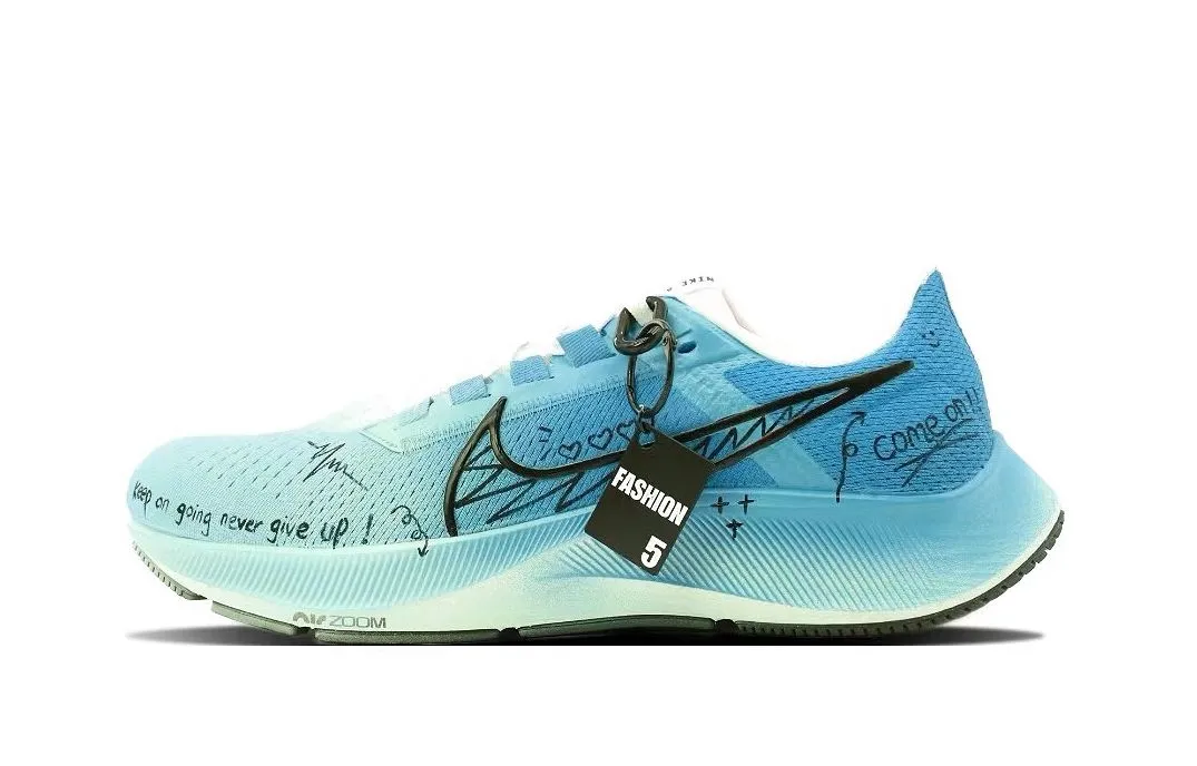 Nike Pegasus 38 Cushioning Slip Resistant Low top Running Shoes Men's Blue