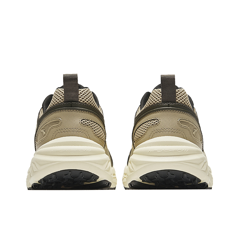 Anta Lightweight Low top Casual Running Shoes Men’s Beige Brown