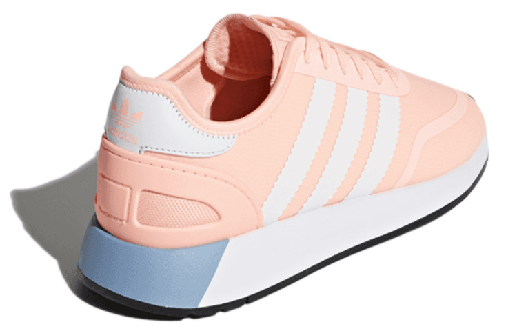 Женские кроссовки adidas originals N-5923 (розово-белый) — фото 4