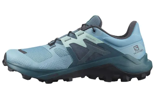 SALOMON CROSS Running Shoes Women's Low Top Blue