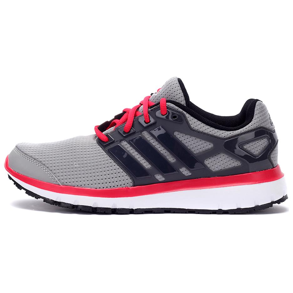 Adidas Energy Cloud Slip Resistant Abrasion Resistant Low top Running Shoes Men’s Gray Black Red
