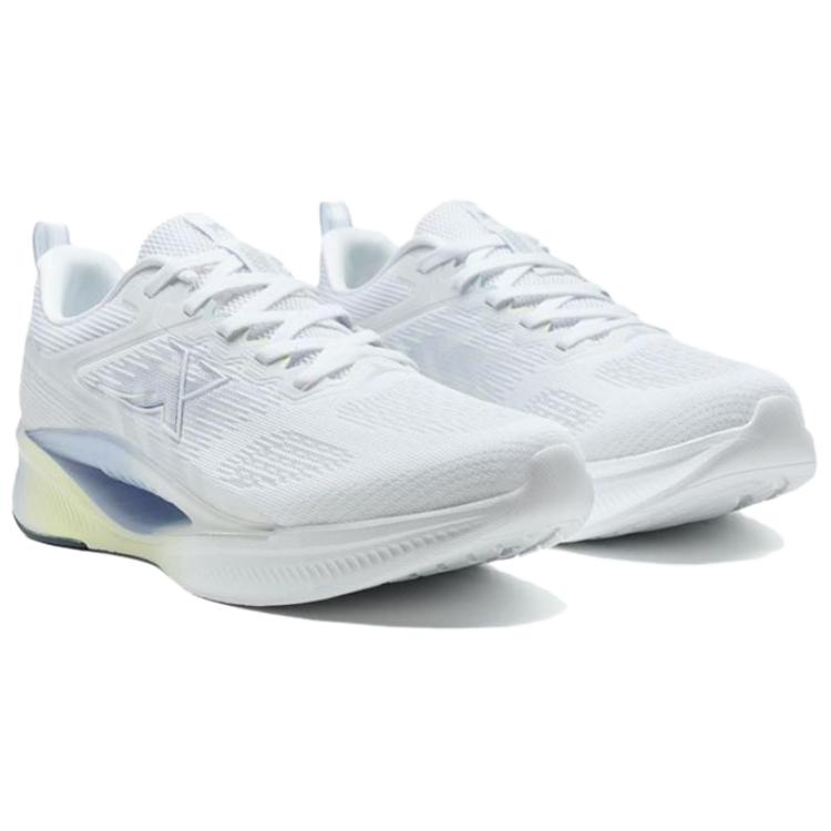 XTEP Slip Resistant And Breathable Low top Casual Running Shoes Women’s White Blue