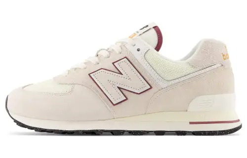 574 New Balance 'Beige Burgundy'