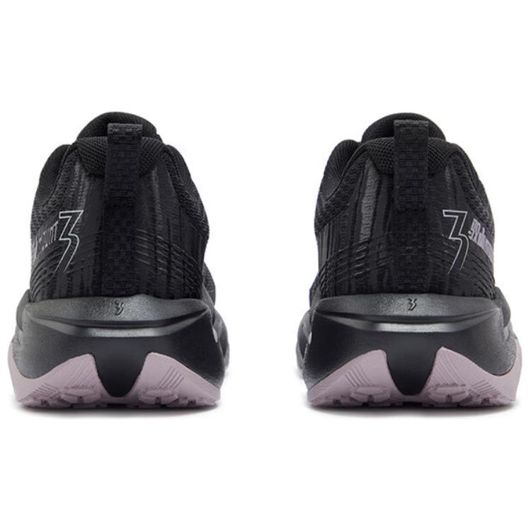 361° Yushan 2 Abrasion Resistant Cushioning Breathable Low top Casual Running Shoes Women’s Black Purple