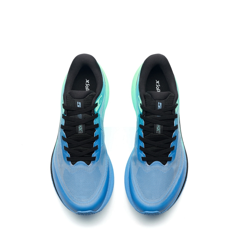 XTEP 5 Speed 3 Low top Casual Training Running Shoes Men’s Green Blue
