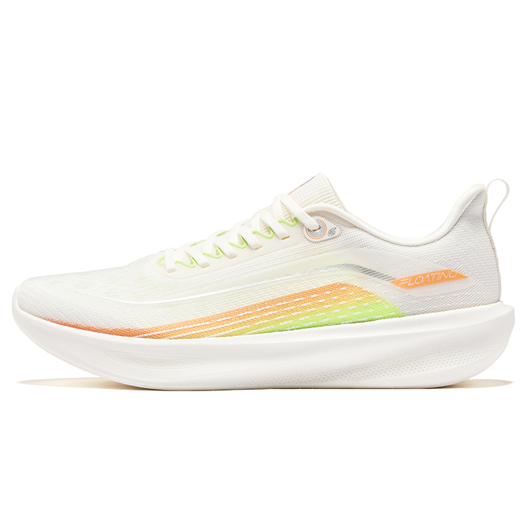 Erke Float On Water 6 Running Shoes Men’s Low Top Microcrystal White Fluorescent Sprout Green