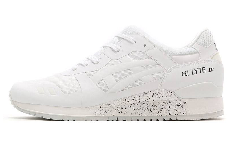 Asics Gel Lyte 3 Abrasion Resistant Low top Running Shoes Men's White