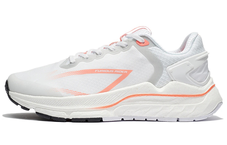 Li Ning Furious Rider 5.0 BOOM Technology Low top Running Shoes Women’s White Orange