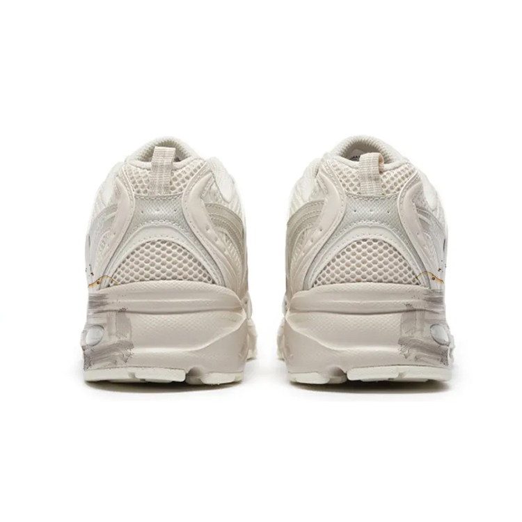 New Balance NB 530 Slip Resistant, Abrasion Resistant, Breathable Low top Running Shoes Unisex Milk Tea