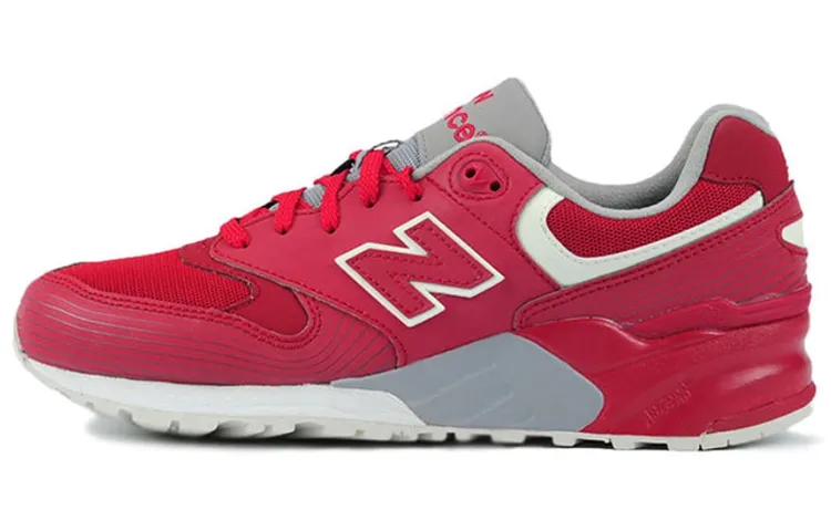 New Balance NB 999 Comfortable Cushioning Low top Running Shoes Unisex Red D Width