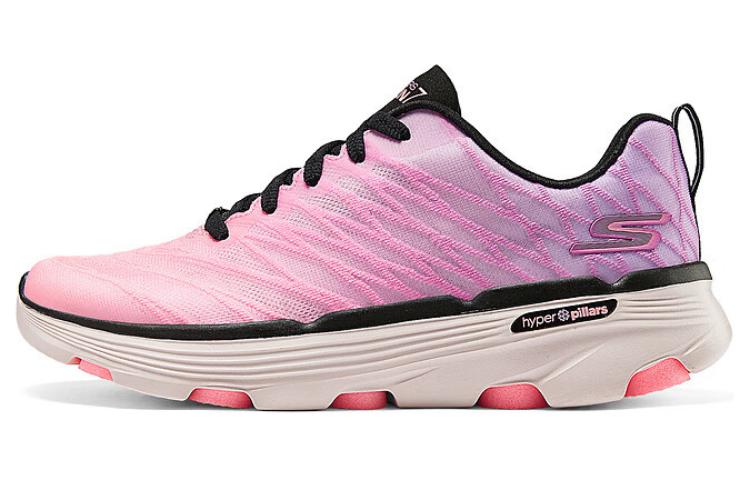 Skechers Cushioning Abrasion Resistant Cushioning, Wear Resistant Low top Running Shoes Women’s Black Pink