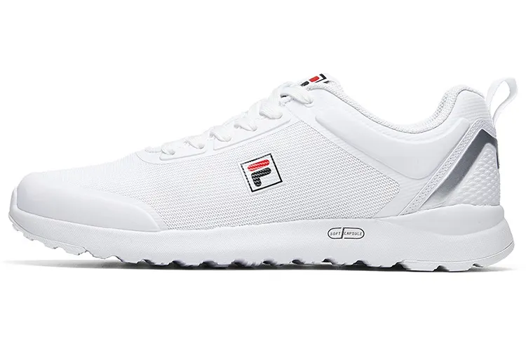 FILA Running Shoes Men's Low Top Group White