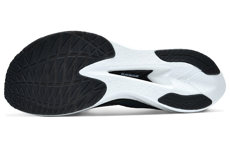 361° Feiran 1 Comfortable Mesh Cushioning Slip Resistant Abrasion Resistant Low top Running Shoes Men’s Black White