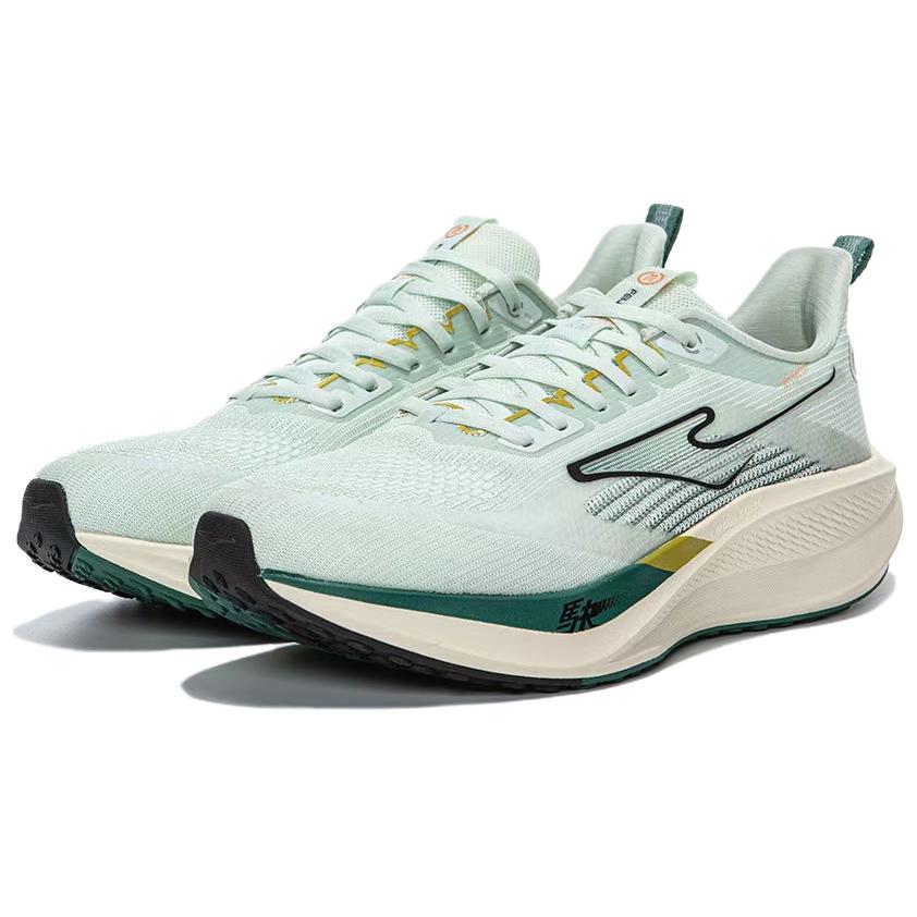 Erke Cushioning Lightweight Abrasion Resistant Low top Training Sprint Running Shoes Men’s Green