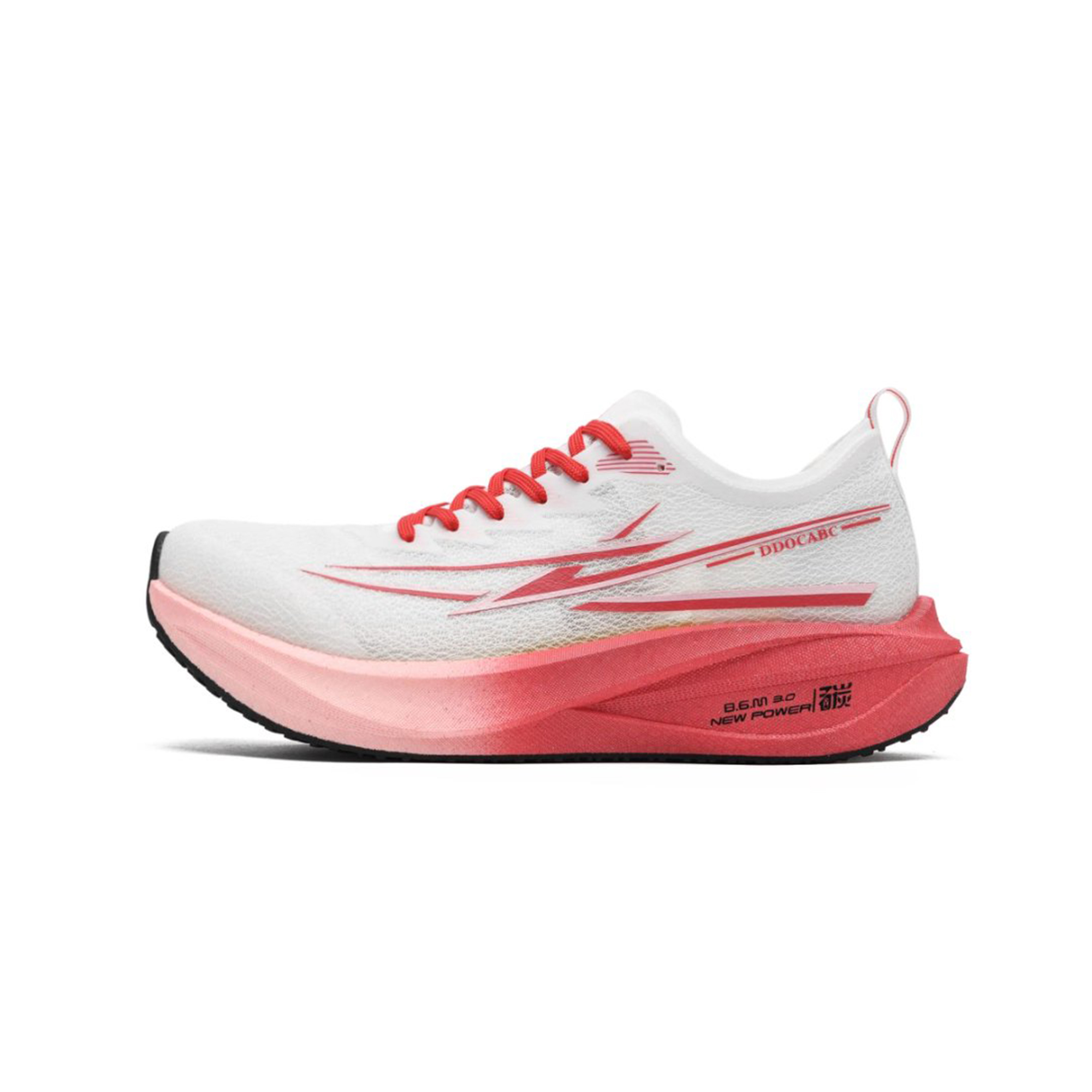 DDOCABC Running Shoes Unisex Low Top Red