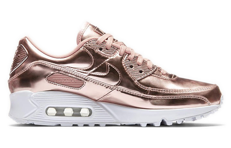 Женские кроссовки Nike Air Max 90 SP "Rose Gold" (розовое золото) — 玫瑰金 — фото 2