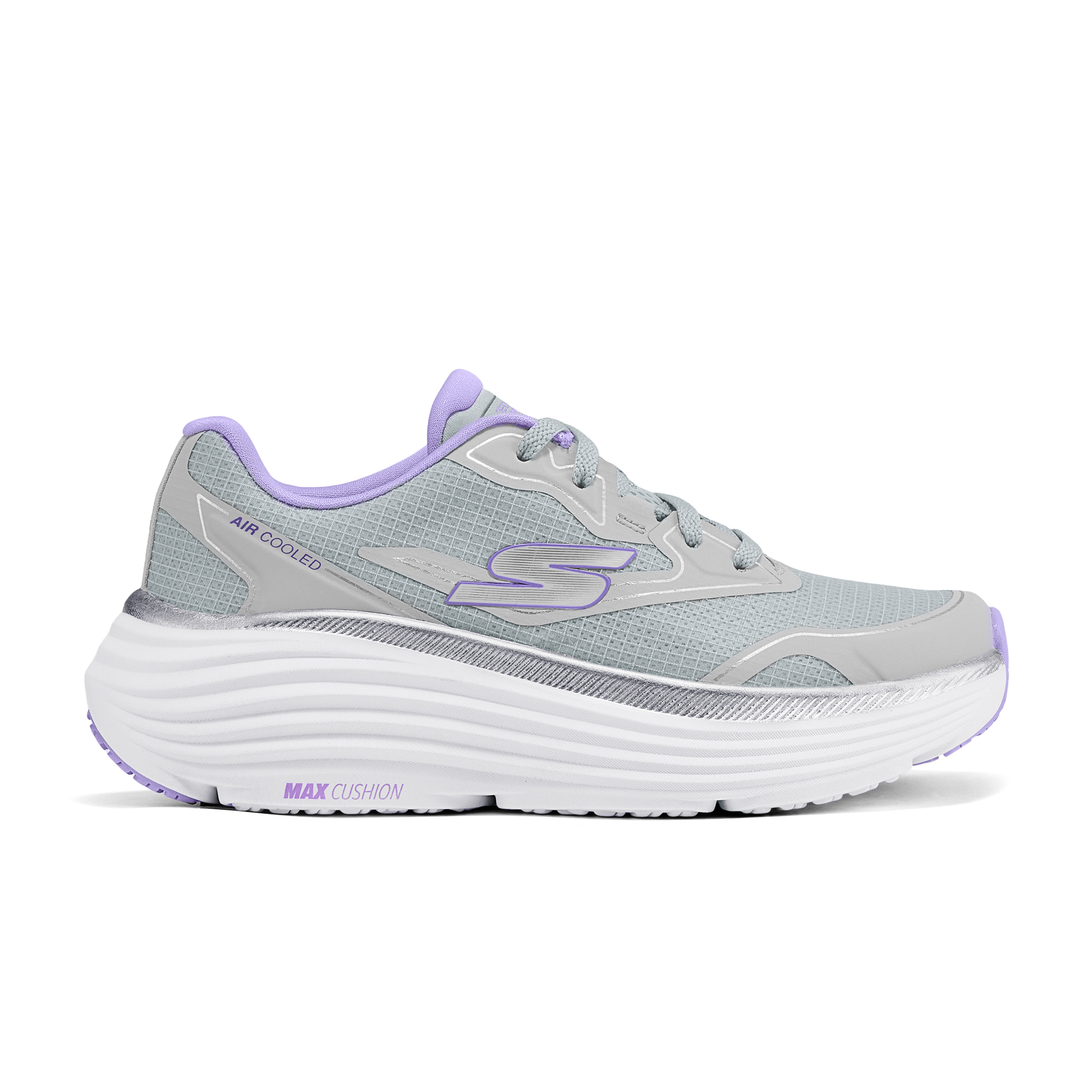 Skechers Max Cushioning Soft And Comfortable Fabric Breathable Support Rebound Low top Casual City Commuting