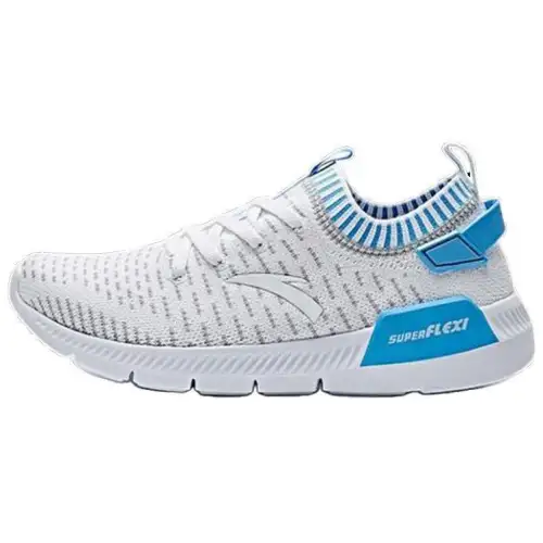 Anta Running Collection Breathable Low top Running Shoes Women's Gray Blue